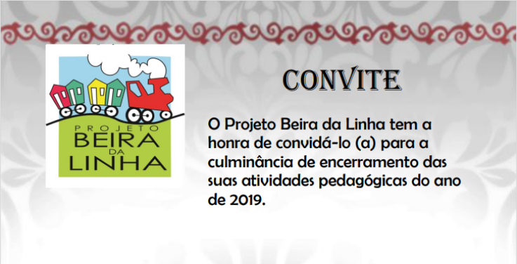 Culminância de encerramento 2019