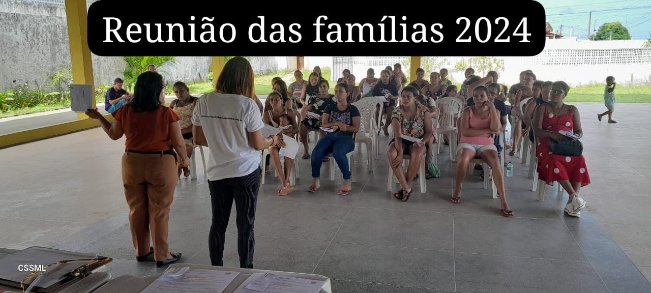 Primeira reunião com as famílias 2024