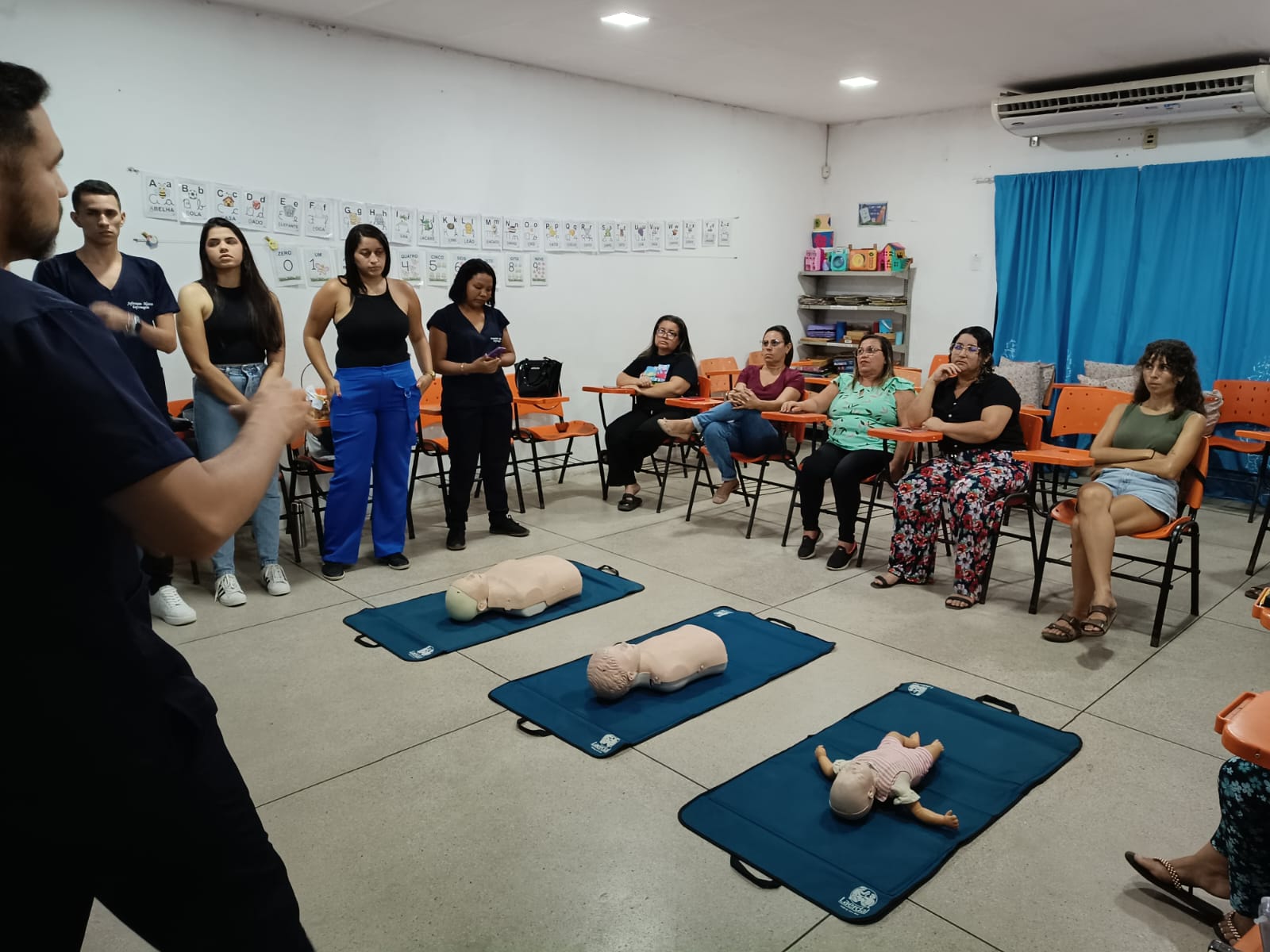 Aula de Técnicas de primeiros Socorros
