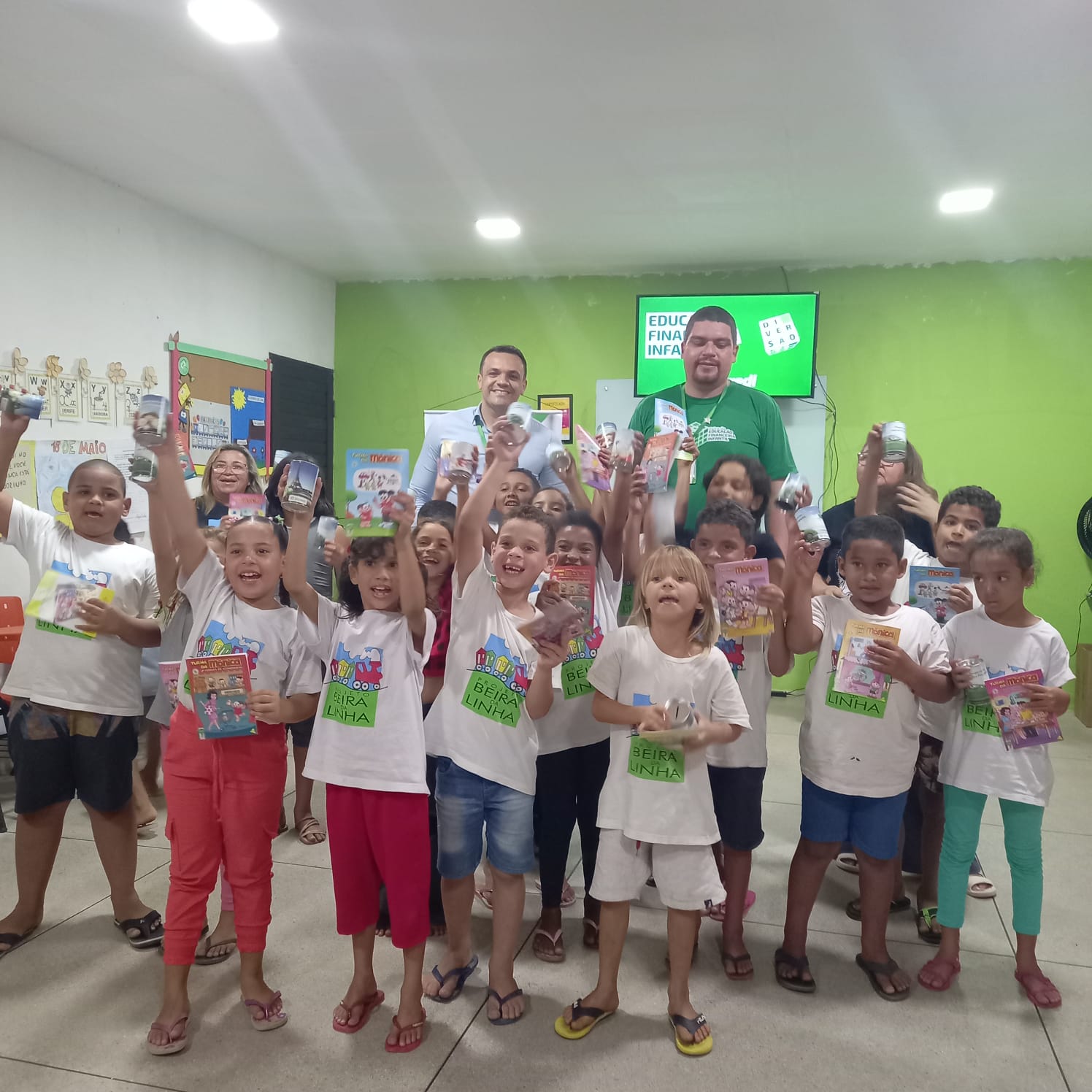 Palestra de educação financeira infantil