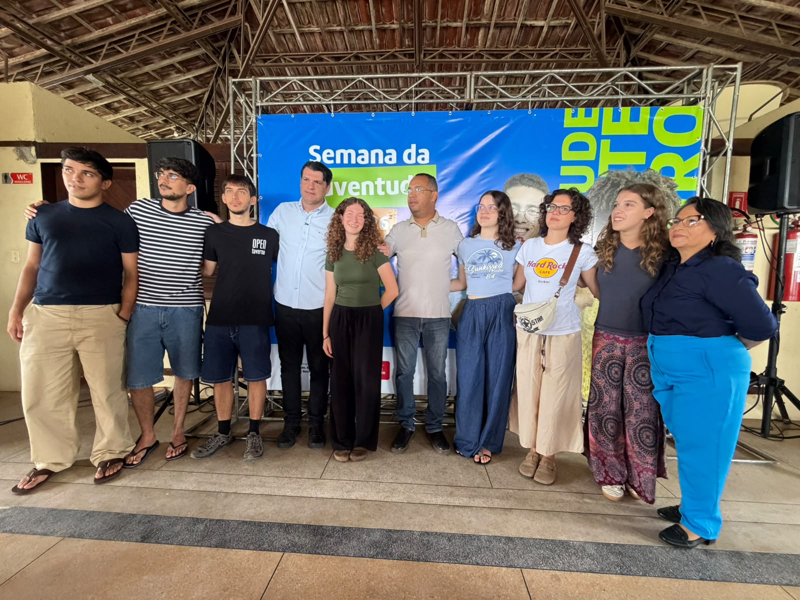 Abertura da semana da Juventude