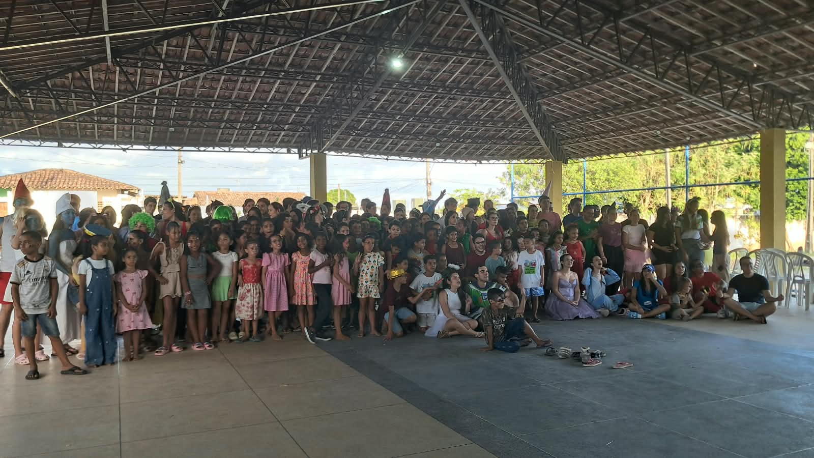 Uma tarde de alegria, brincadeiras e solidariedade no Projeto Beira da Linha!