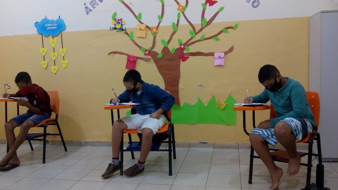 Atividades em sala de aula