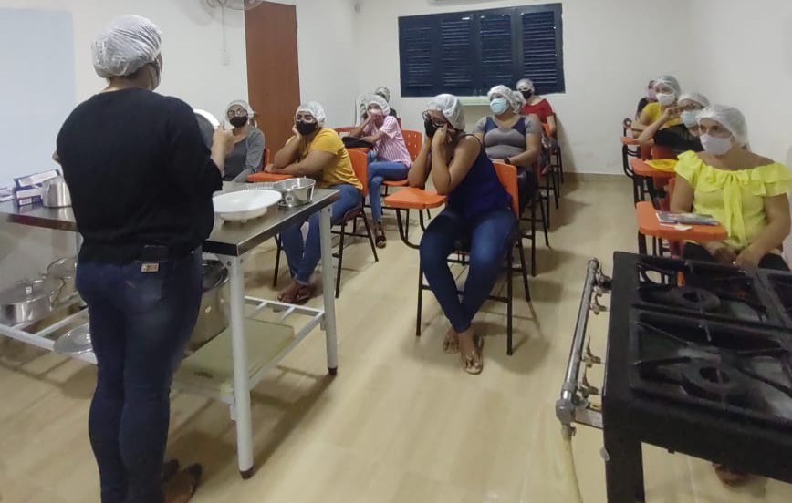 Início do curso de gastronomia